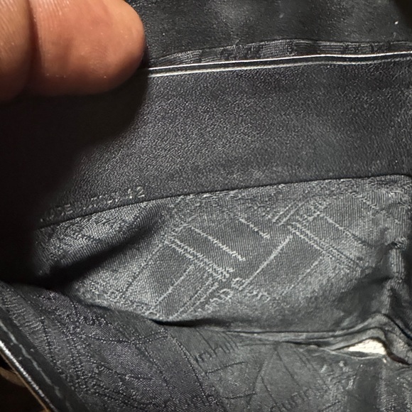 Dunhill Unisex Black Leather Wallet with Gold Accents - Picture 13 of 16